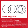 12033-53y00 поршневого кольца для Nissan Engine GA15